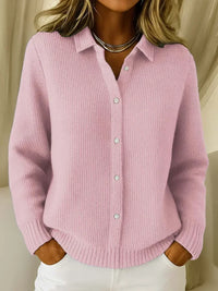 Katrina | Cardigan de punto texturizado con botones
