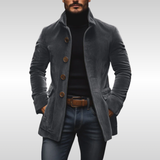 Marco | Chaqueta de Terciopelo sintético Acanalado