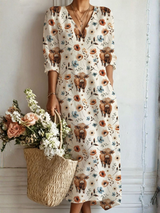 Vestido largo bohemio