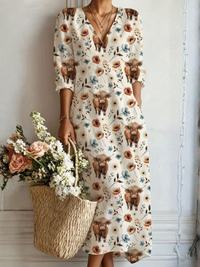 Vestido largo bohemio
