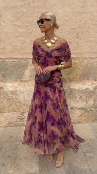 Hendrika | Vestido de noche coral