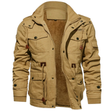 Hugo™ | Abrigo de Invierno para Hombre con Forro Sherpa Suave y Capucha Desmontable