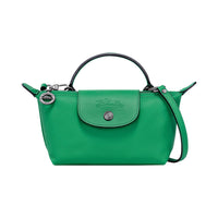MINI BOLSO DE PIEL LONGCHAM | VERDE