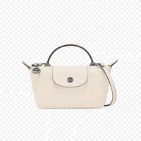 MINI BOLSO DE PIEL LONGCHAM | BLANCO