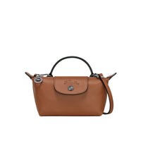 MINI BOLSO DE PIEL LONGCHAM| MARRÓN