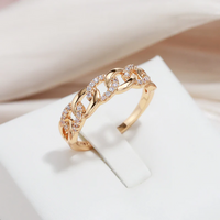 Anillo de oro Maille Chic