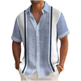 Stijn | Camisa de rayas estilo resort