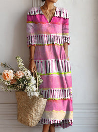 Vestido largo bohemio